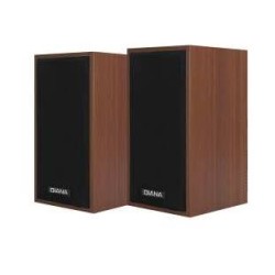 Mega Bass Wooden PC Speakers